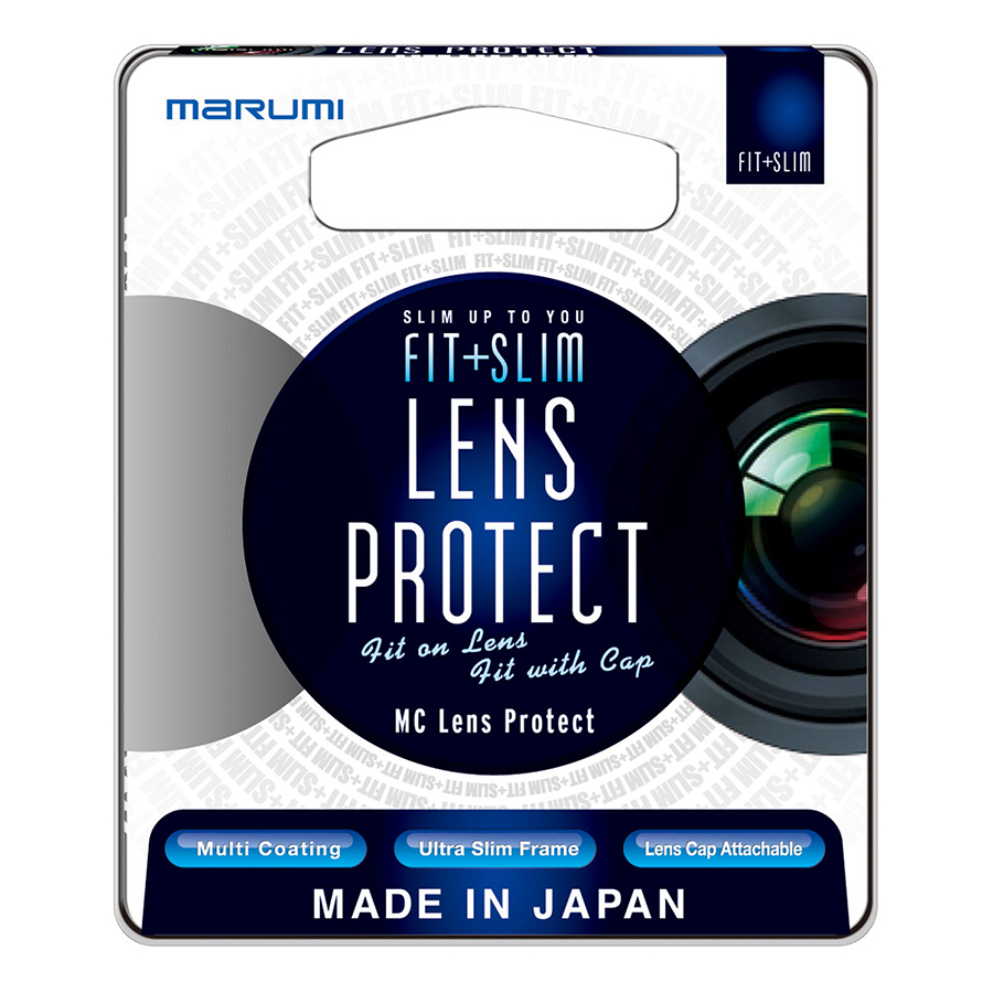 Combo Kính Lọc Filter Marumi Fit &amp; Slim Lens Protect 67mm + Bút Lau Lens - Hàng Nhập Khẩu