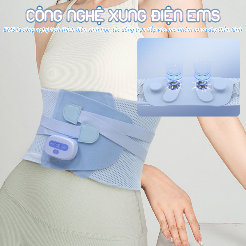 Đai cố định và massage lưng Nikio NK-253 - Giải pháp cho những người hay đau nhức lưng