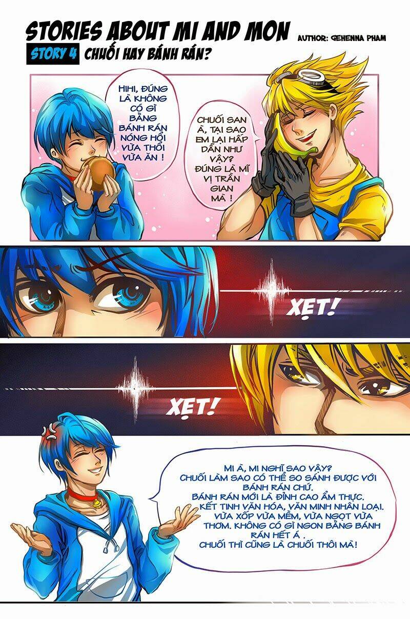 chuyện nhảm của mi và mon chapter 4 1