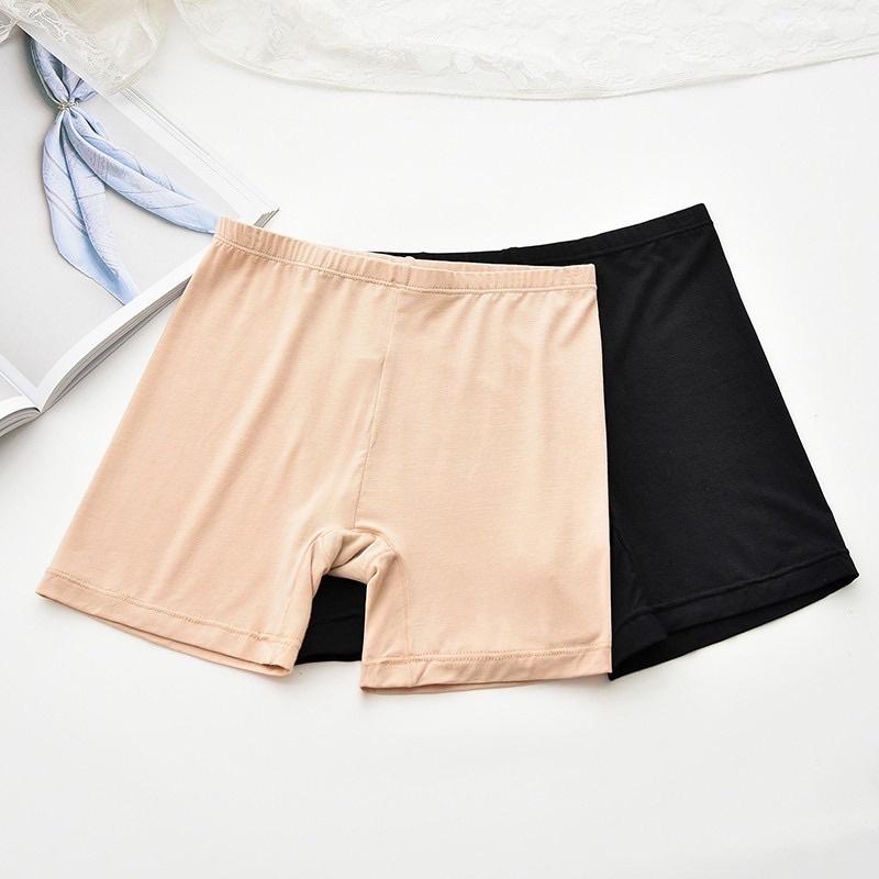 Quần mặc trong váy cotton lạnh co giãn, Quần bảo hộ cotton lạnh mềm mịn co giãn HH45