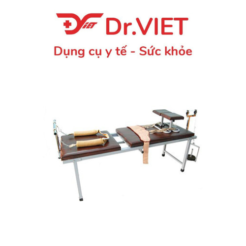 Giường kéo hỗ trợ cột sống 2 khúc DVC 10 – Sản phẩm tiện dụng hỗ trợ chăm sóc vùng lưng, cột sống