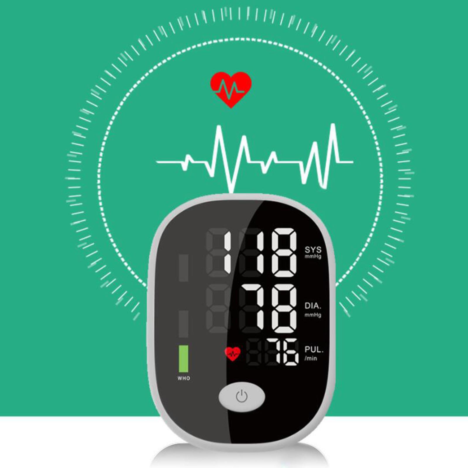 Automatic Digital LCD Blood Pressure Monitor Gauge Meter BP Cuff Gauge