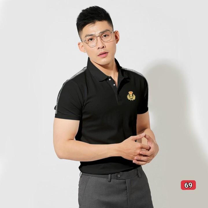 Áo thun nam cao cấp murad_fashion, áo phông nam màu đen thêu logo đẹp phong cách thời trang nam 2021 atn69