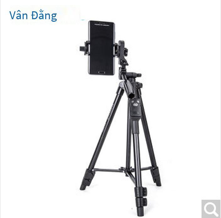 Giao hàng nhanh Yunteng 5208 điện thoại di động điều khiển từ xa bluetooth chân máy di động chân đế Micro SLR camera selfie hiện vật giá đỡ