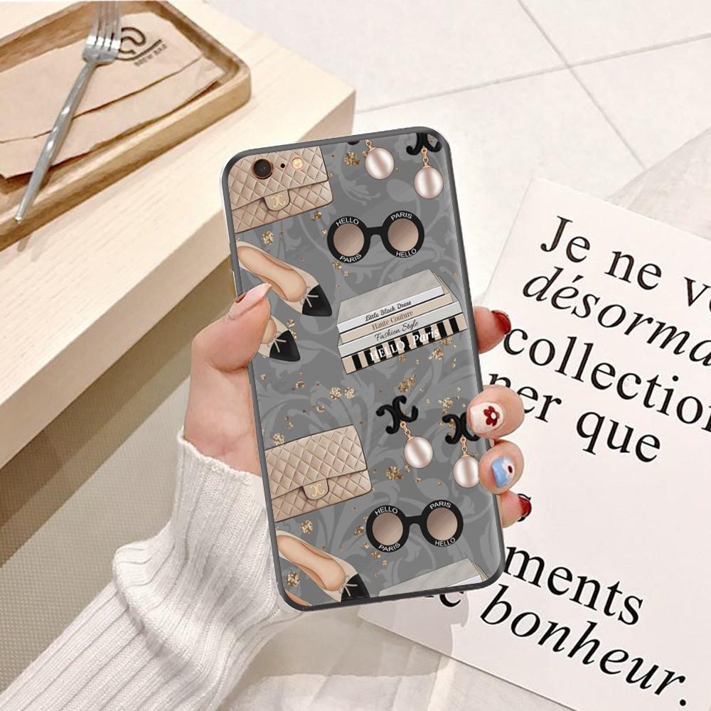Ốp lưng điện thoại iPhone 6 viền silicon dẻo TPU hình Phong Thời Trang - Hàng chính hãng