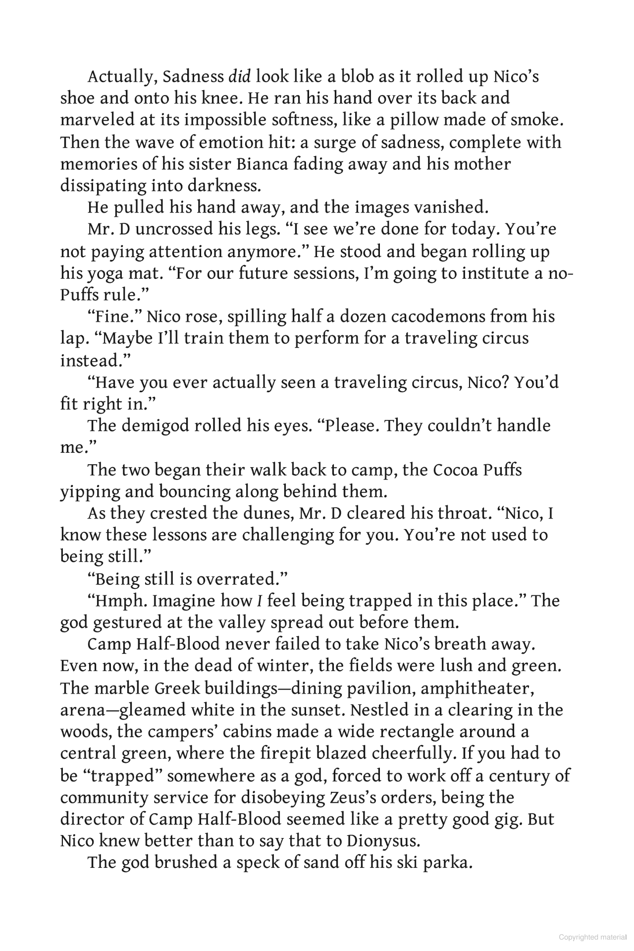 Sách ngoại văn: From The World Of Percy Jackson - The Court Of The Dead