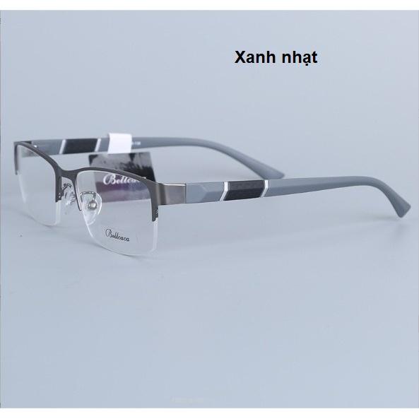 Kính lão thị viễn thị trung niên thể thao nam nữ nửa viền KVN677UNIQUI Nhật bản tròng kính chiết suất 1.61