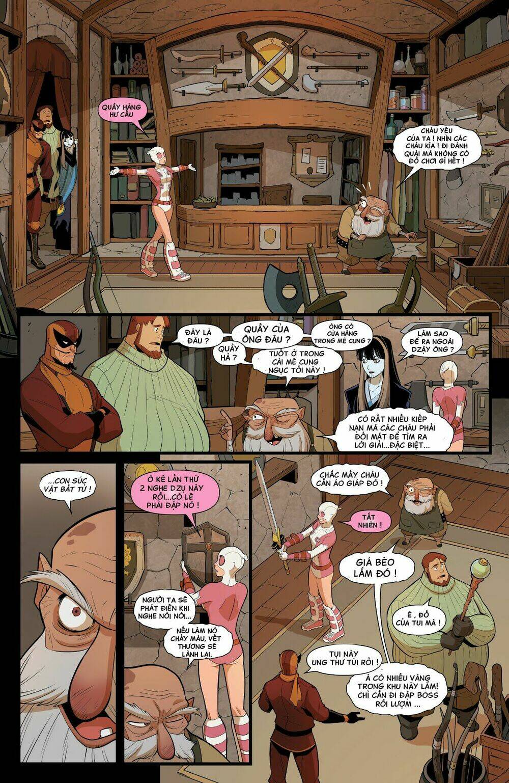 gwenpool siêu phàm chapter 11 13