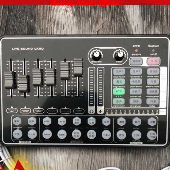 Soundcard H9 Bluetooth  Autotune Thu Âm Hát Live  Âm Thanh Sống Động