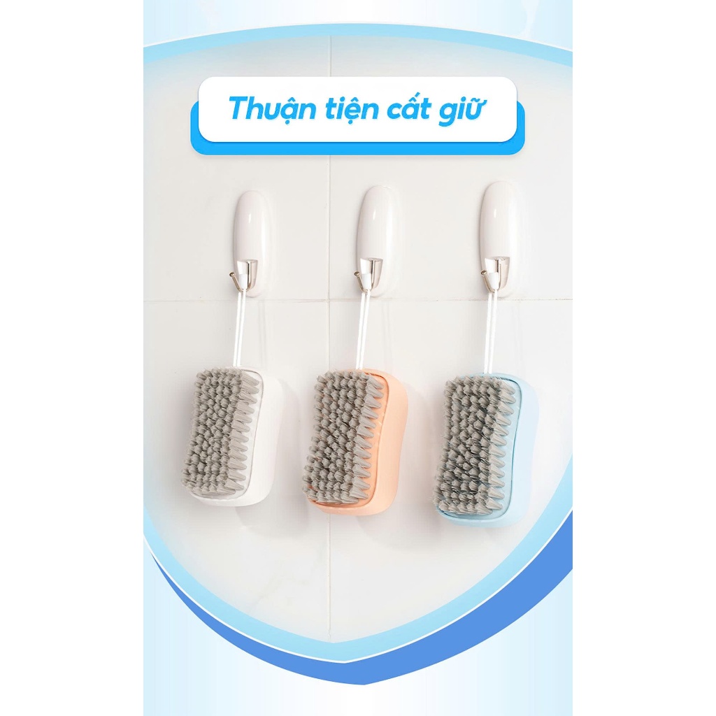 [Combo] Bàn chải quần áo Ag+ Kháng khuẩn MyJae