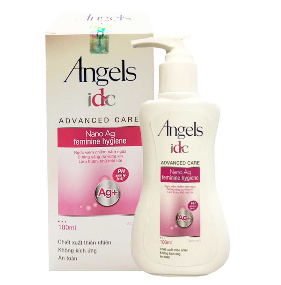 Bộ 2  Chai Dung Dịch Vệ Sinh Phụ Nữ Angels Idc 100ml/chai