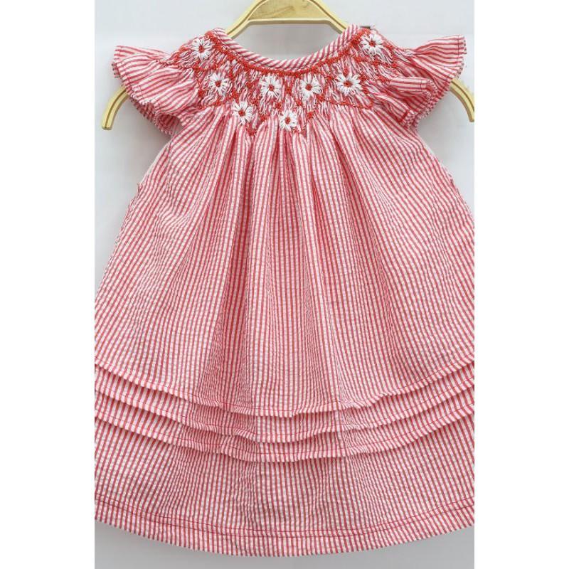 ĐẦM SMOCK HOA NHÍ