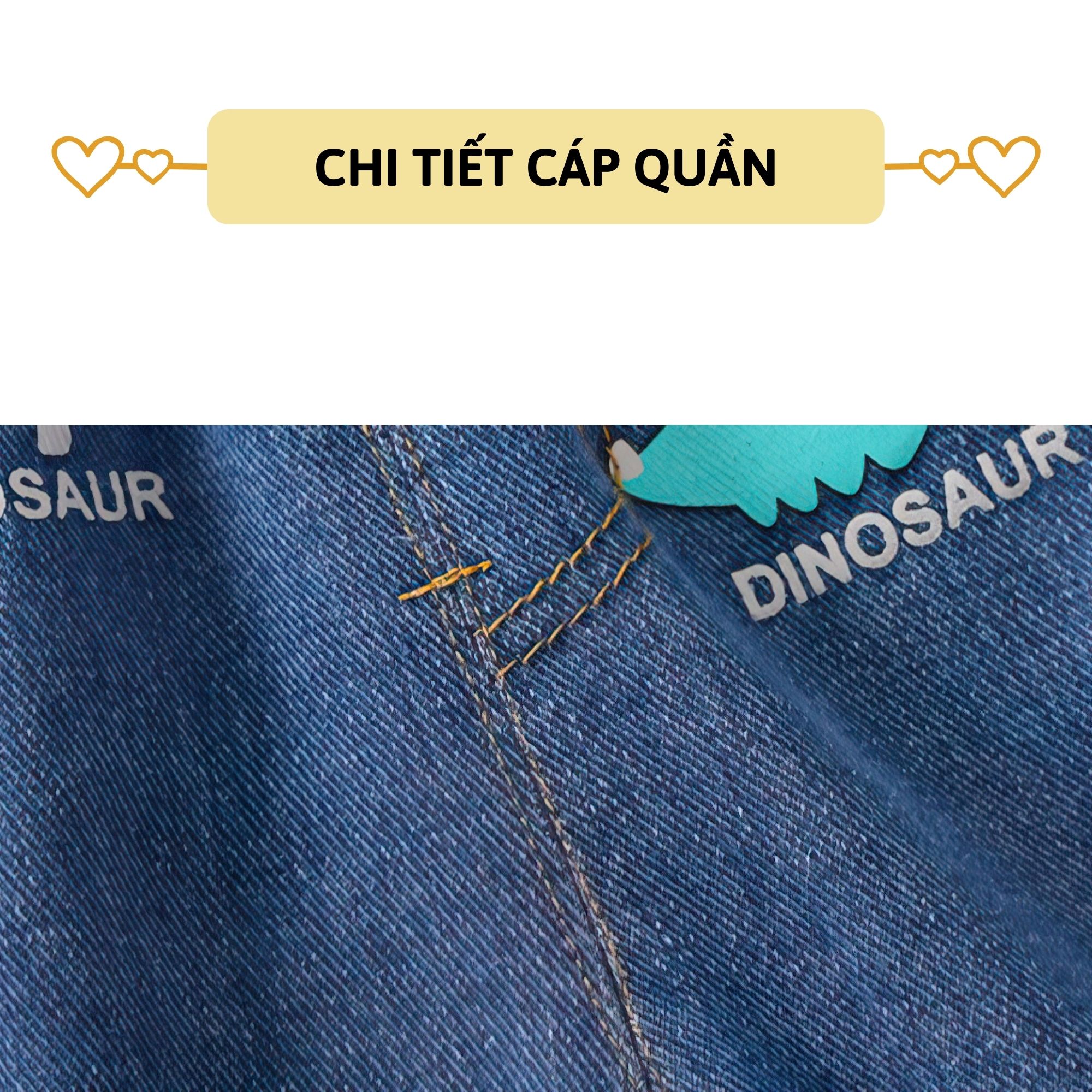 Quần short jean bé trai 27Kids WELLKIDS Quần đùi bò mềm lưng chun nam cho trẻ từ 2-8 tuổi BSJE3