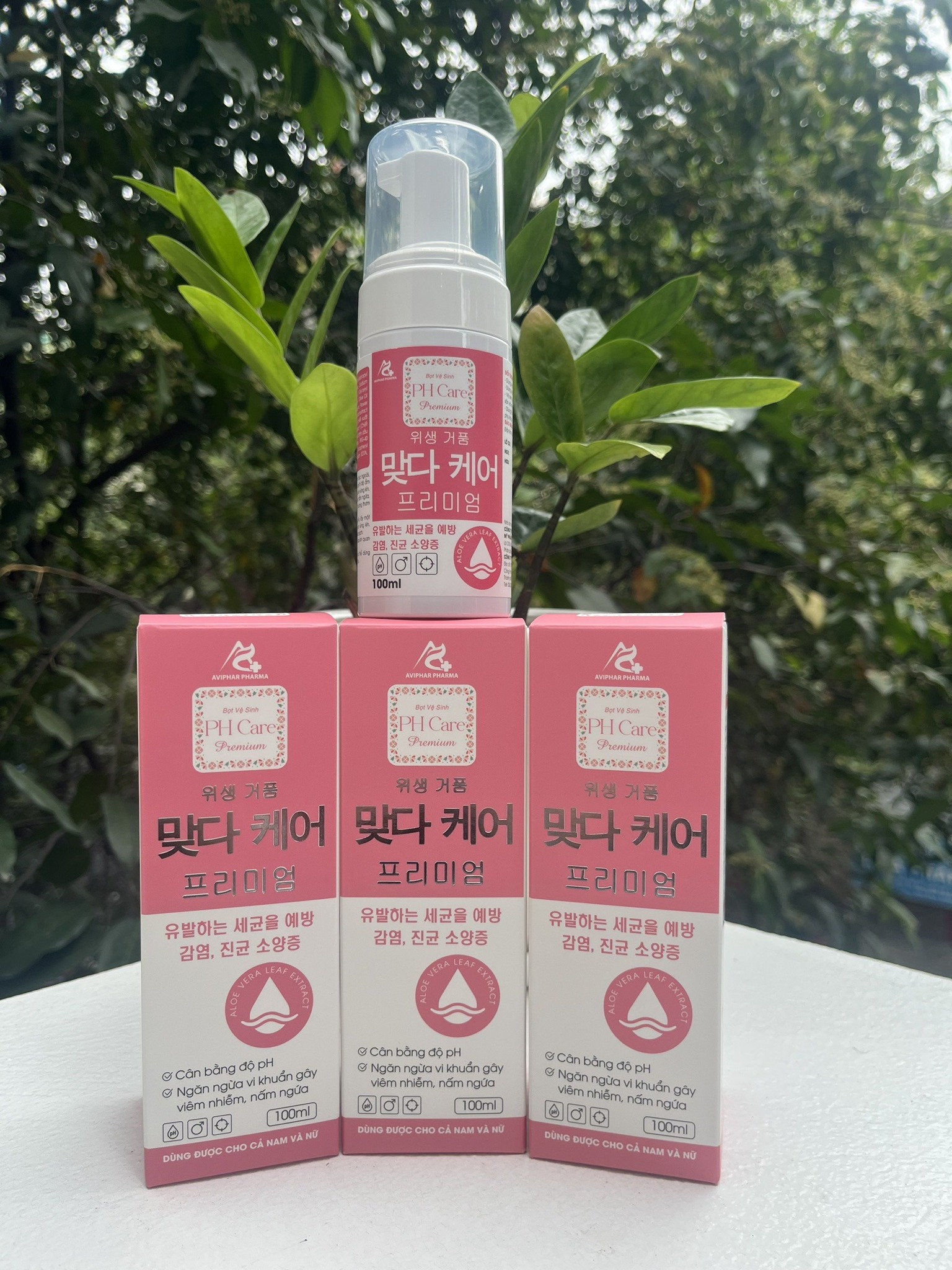 Bọt Vệ Sinh PH Care Premium Giúp Sạch Khuẩn, Giảm Hôi, Giảm Ngứa 100ml