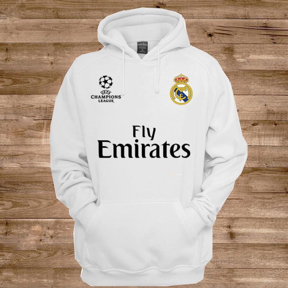 Áo Hoodie Real Madrid