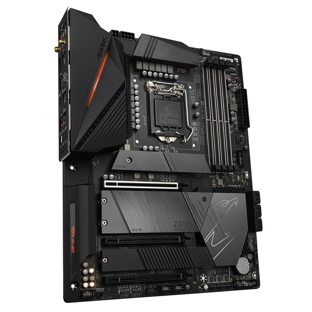 Mainboard - Bo mạch chủ Gigabyte GA Z590 AORUS PRO AX - Hàng chính hãng - Vi tính Hoàng Long