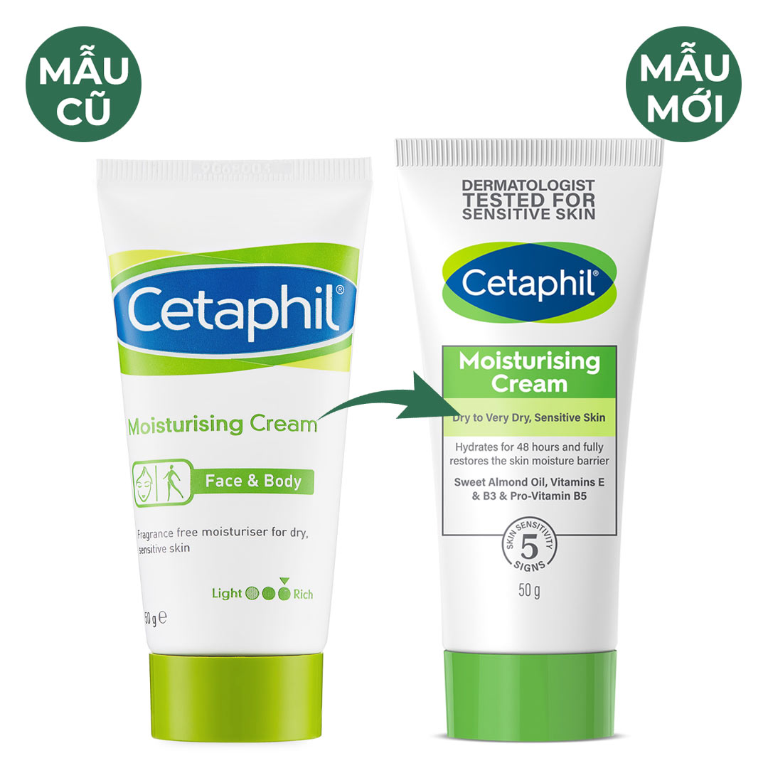 Kem Dưỡng Ẩm Cetaphil Moisturizing Cream 50g