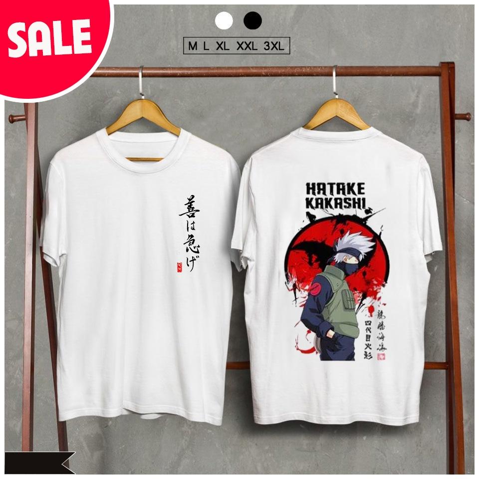 BST Áo thun Hatake Kakashi Naruto Siêu Độc | Áo Thun Naruto Unisex ITACHI Đẹp
