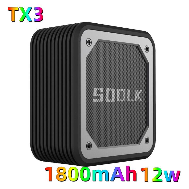 Loa Bluetooth di động SODLK công suất 120W âm lượng lớn loa siêu trầm chống nước ngoài trời âm thanh nổi vòm TWS 10400mAh caixa de som Màu sắc: TX3