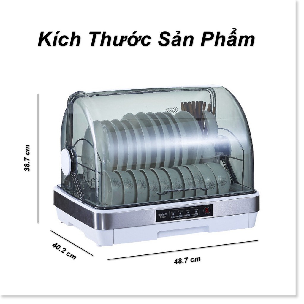 Tủ sấy chén, tia UV khử trùng, khử mùi 300W