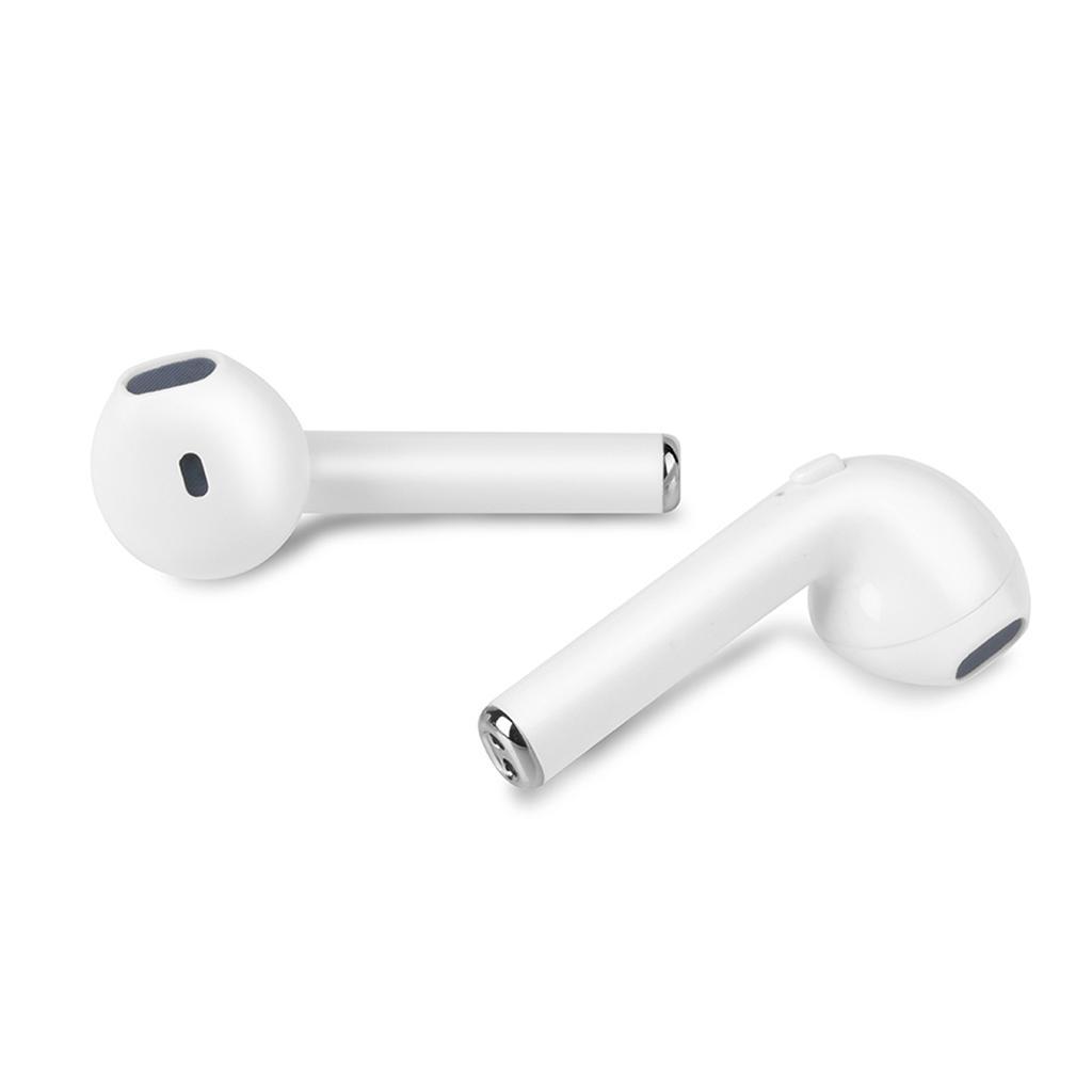 Handsfree Bluetooth Headphones Wireless Earphones Earbuds & Charger White