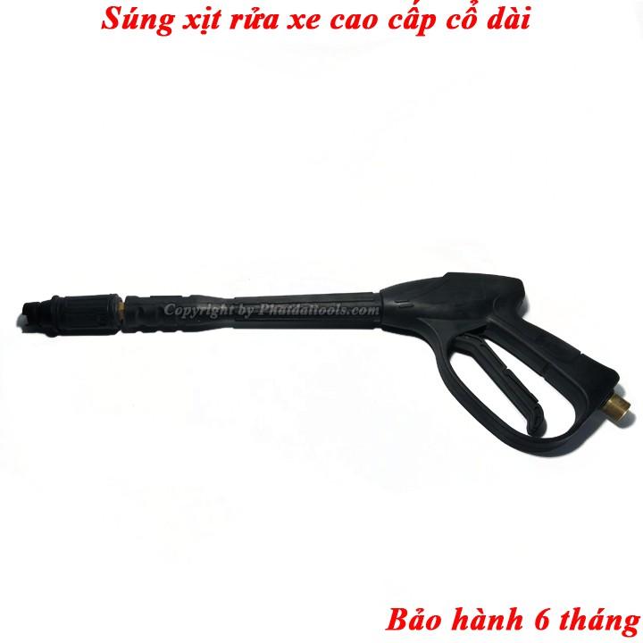 Súng rửa xe cao cấp cổ dài chân ren 21mm