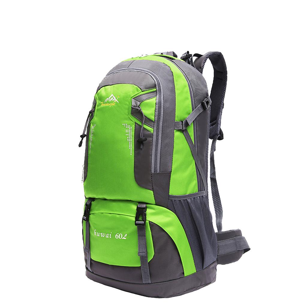 60L Outdoor Backpack Sport Camping Hiking Travel Military Rucksack Luggage B