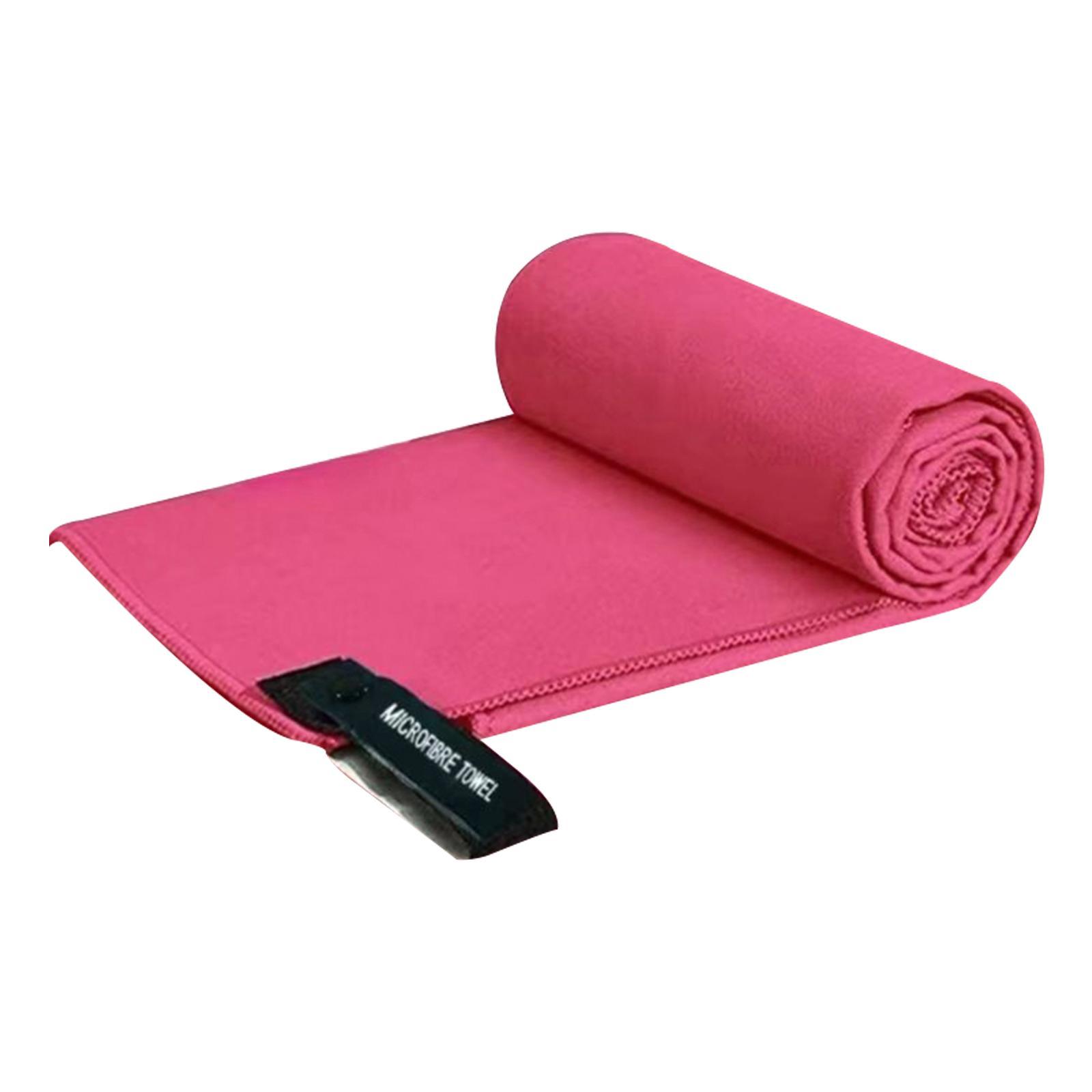 2Pcs Travel Towel, Portable Soft Household Comfortable Lightweight Water Absorbing Towel for Backpacking Swimming Beach Home