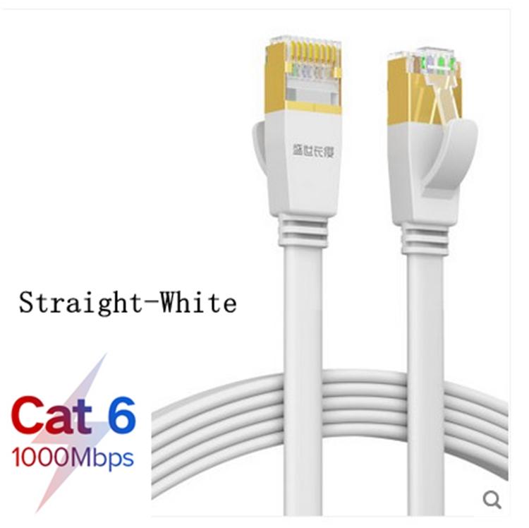 90 Độ CAT6 Phẳng Cáp Ethernet 1000Mbps 250MHz CAT6 RJ45 Mạng Ethernet Dây Cáp LAN Cho Máy Tính Router laptop