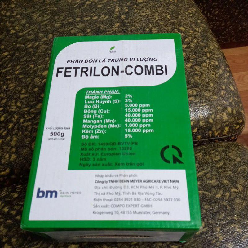 PHÂN VI LƯỢNG QUA LÁ FETRILON-COMBI NHẬP KHẨU