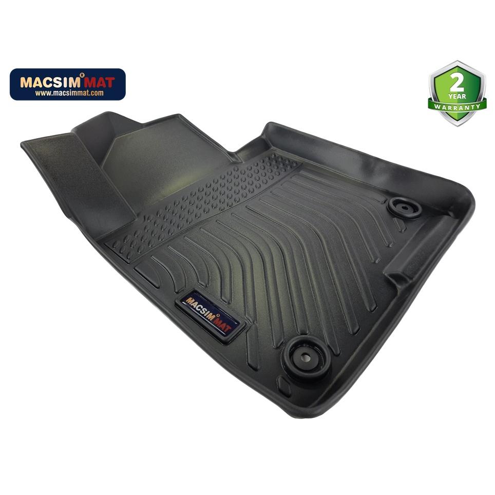 Kia Optima- Thảm lót sàn xe ô tô Kia Optima 2016- 2020 Nhãn hiệu Macsim chất liệu nhựa TPE màu đen hàng loại 2