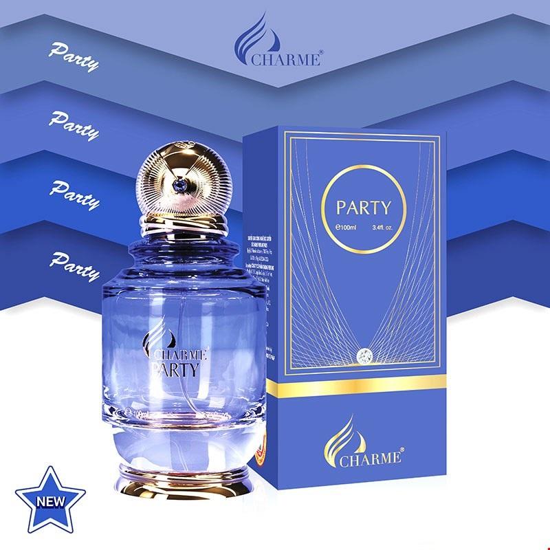 Nước hoa nữ thơm lâu, Charme Party, hương thơm quyến rũ, dành cho các buổi tiệc đêm, 100ml