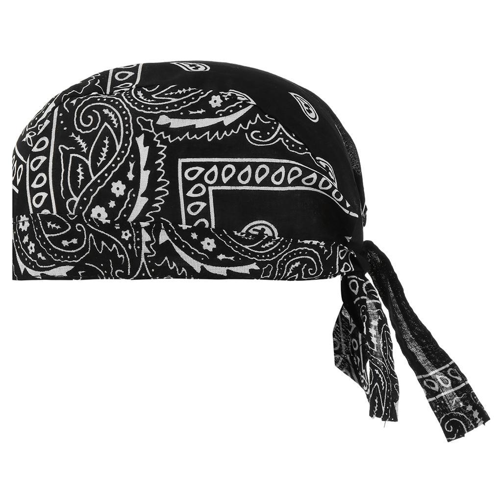 Men's Turban Chemo  Beanie Headscarf Beanie Skull Hat Sweat