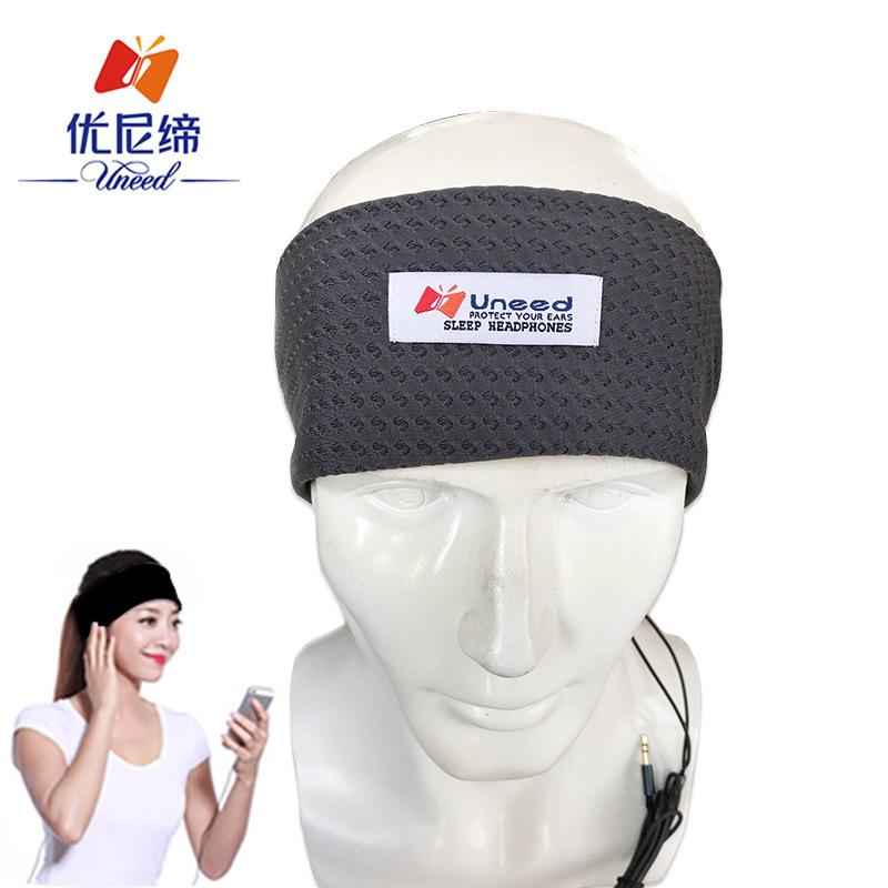 Thương mại điện tử đặc biệt tùy chỉnh mới vải Lycra ngủ headband tai nghe âm nhạc cách âm tai nghe ngủ