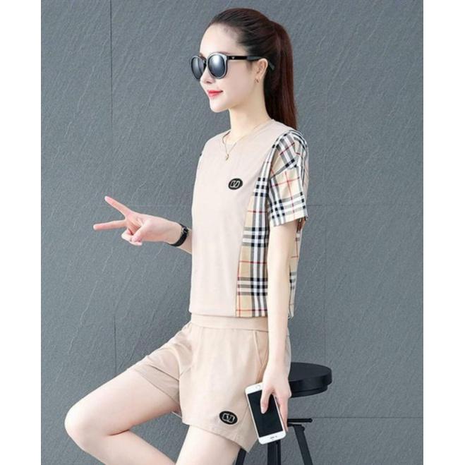 SÉT BỘ NGẮN CÁ TÍNH PHỐI SỌC KEM