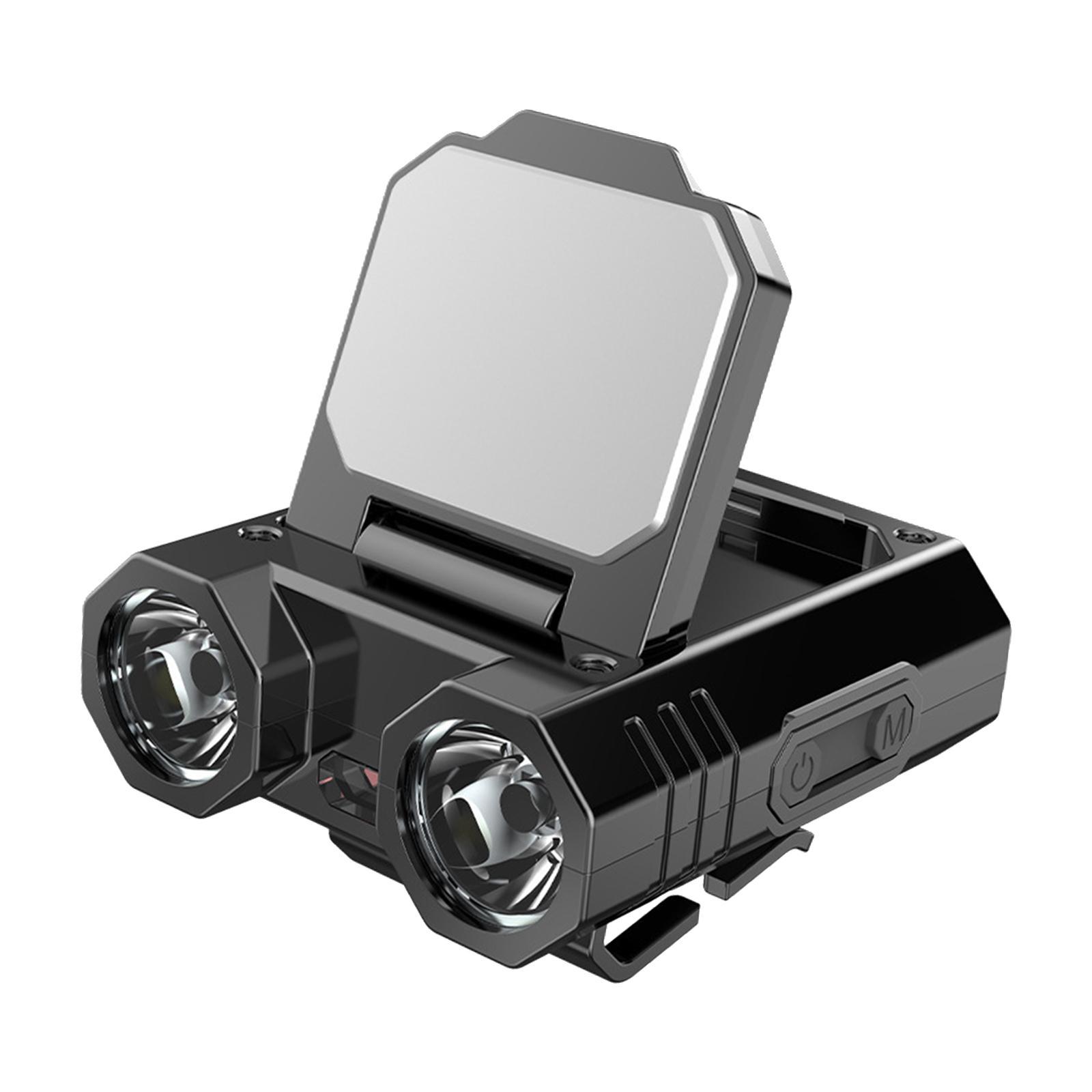 Strong Light Mini Clip On Brim Lamp Hat Light for Running Outdoor