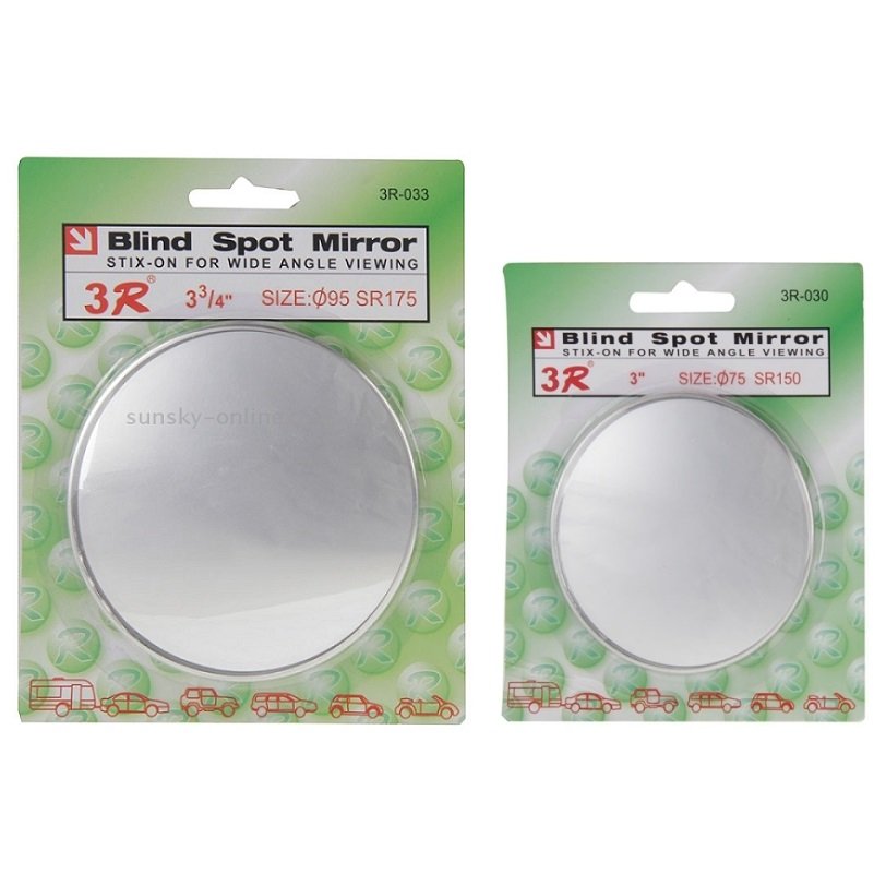Gương chiếu hậu loại to cho xe tải xe khách xe bồn 3R-030 và 3R-033