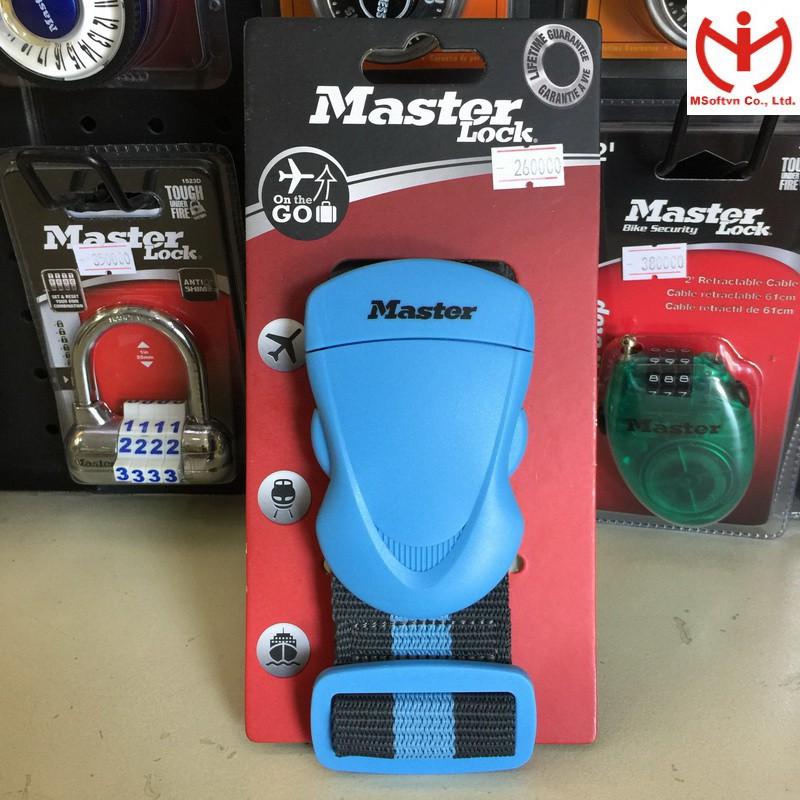 Dây đai vali Master Lock 4700 EURD BLU màu xanh dương