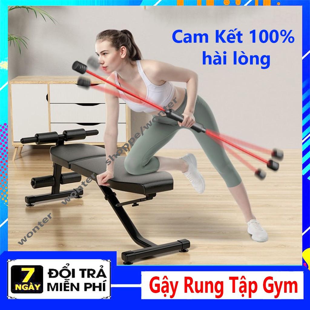 Dụng Cụ Tập Thể Dục Giảm Béo Đàn Hồi Đa Năng Tại Nhà, Thanh Rung Đàn Hồi tập gym