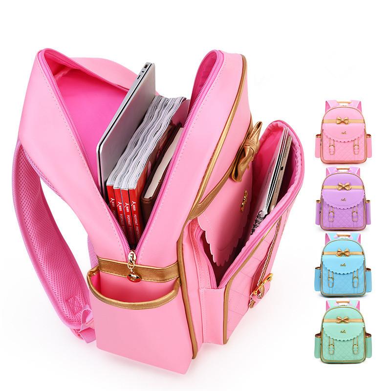 Hot New Orthopaedic SCHOOLBAGS Chống Nước Trường Ba Lô Dành Cho Thanh Thiếu Niên Cô Gái Trẻ Em Ba Lô Trẻ Em Học Túi Mochila 2 Kích Thước