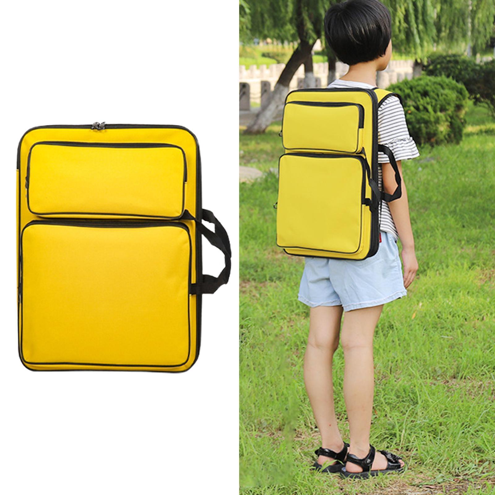 Art Portfolio Case  Tote Bag Sketchbook Canvas Bags Artists Backpack for Kids for Cleaning Pot Drawing Painting Crafts Display Screen