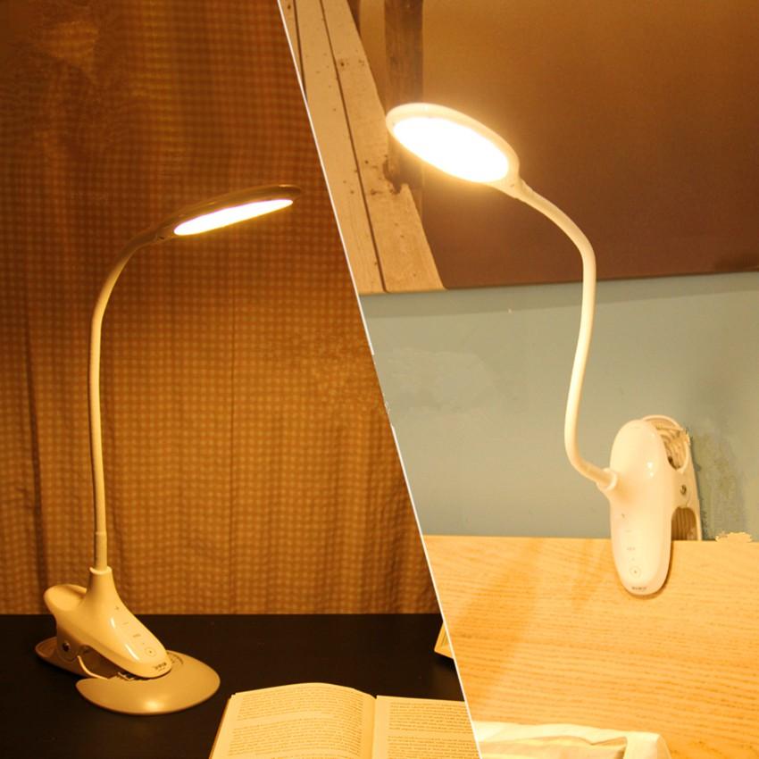 Đèn kẹp bàn S059 - Đèn led đọc sách kẹp bàn, bảo vệ thị lực, tiết kiệm điện năng