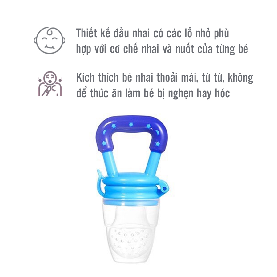 [GIFT] Túi nhai chống hóc tập ăn dặm cho bé Mamamy