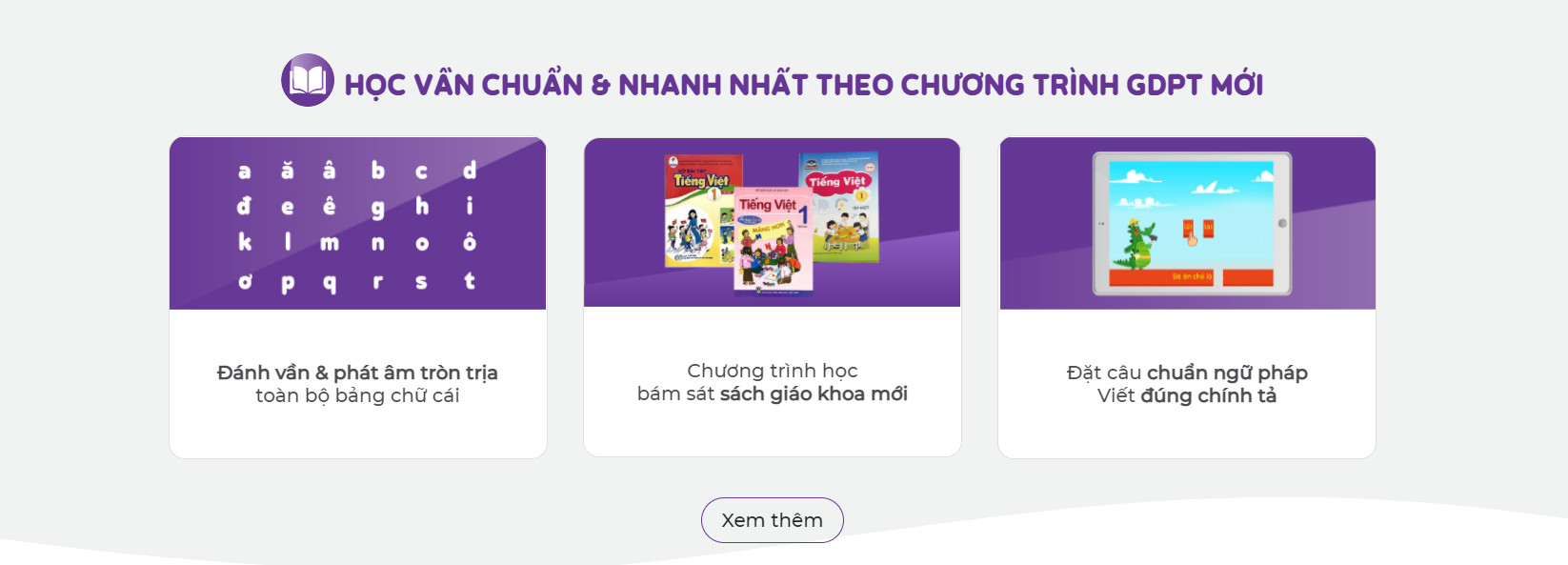 - VMONKEY- HỌC TIẾNG VIỆT THEO CHƯƠNG TRÌNH GDPT MỚI CHO TRẺ MẦM NON & TIỂU HỌC