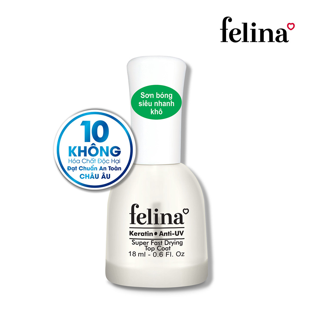 Sơn bóng siêu nhanh khô cao cấp Felina 18ml