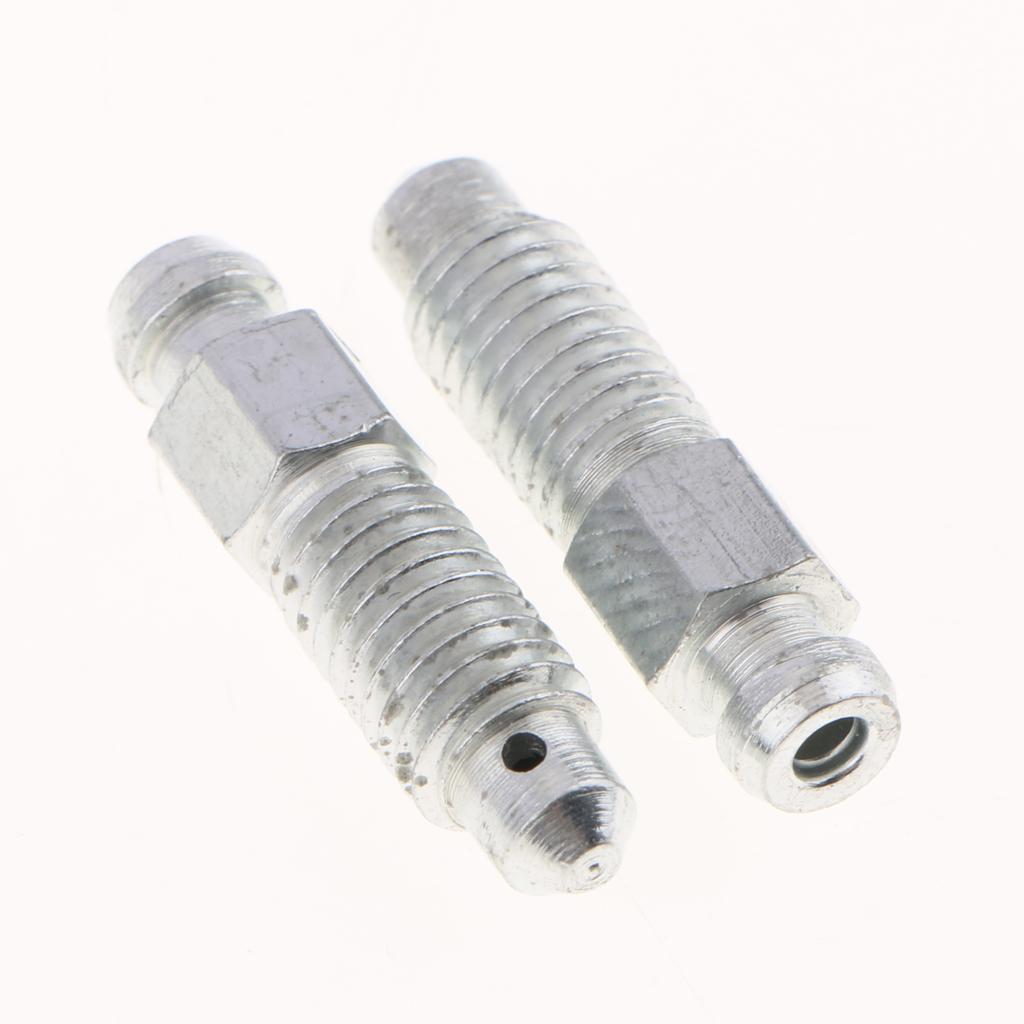 3x10 Pieces M8*1.25 Car Front Rear Brake Caliper Bleeder Screws 32mm