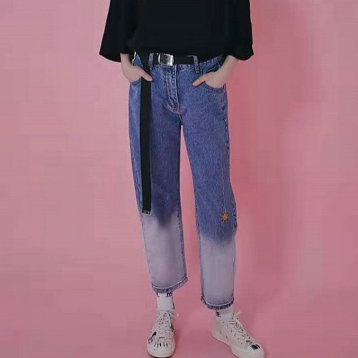 Quần jeans unisex chuyển màu Mã: ND1698