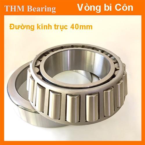 Bạc đạn Côn Trục 40mm, ổ chặn 30208
