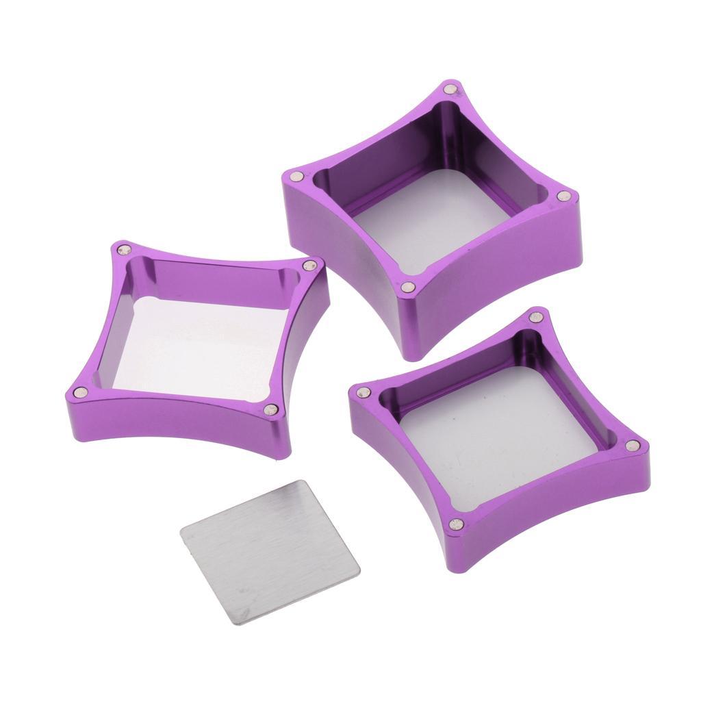 Billiard Chalk Case Holder Detachable Chalks Carrier Metal Box