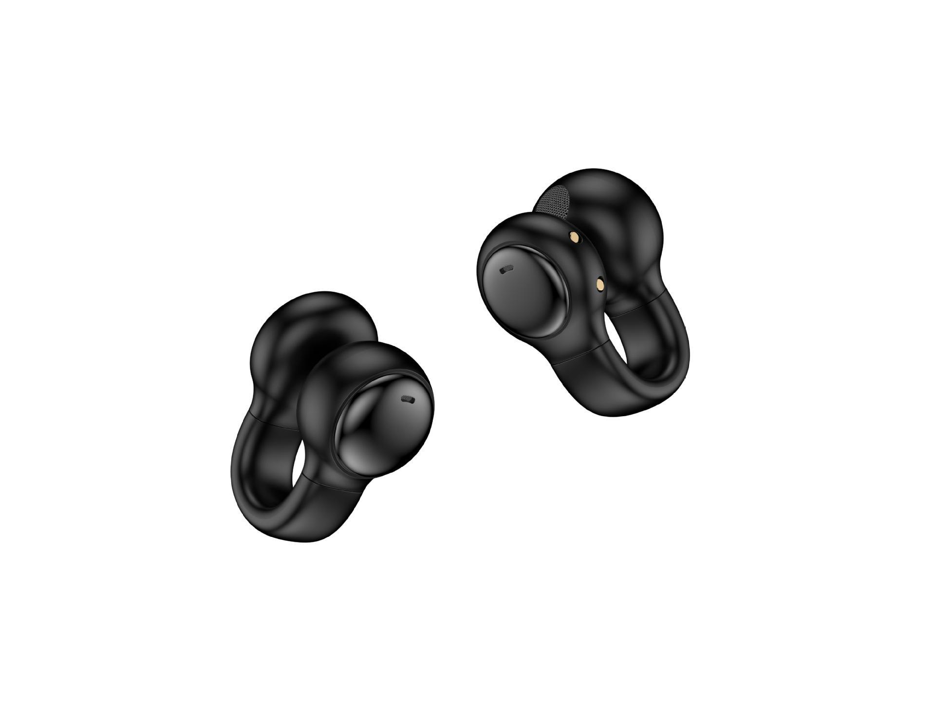 Phong cách mới nhất truyền không khí đến kẹp tai nghe Bluetooth Tai nghe Bluetooth thời lượng pin siêu dài không đau khi đeo tai nghe chơi game